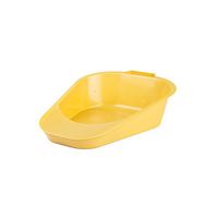 Medegen H102-05 Fracture Bedpan, Gold, 1L Capacity, 13" x 8" x 3.4" x 1" Size, Pack of 12