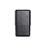 Kaiyitong01 Cigarette Case, Leather Cigarette Case, Cigar Moisturizing Case, Portable Double-Layer Sealed Box, 8 Cigar Box, Black,Exquisite Fashion