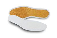 Pedag 106 Deo-Fresh Washable Insoles with Natural, Durable Cotton Terry and Sisal Fibers, Pale Blue, Women's 7