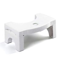 JFGUOYA Folding Toilet Stool, Multi-Function Foldable 6.9" Height Squatting Toilet Step Stool, with Silicone Foot Pad, Fit for All Toilets, Convenient and Compact