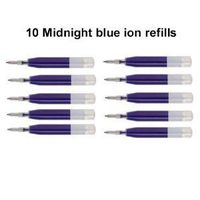 10 Cross Quality Blue Ion Gel Ink Refill Cartridges for Ion,penatia Pump Pen,vice,roadster & Matrix Pens (10 Bulk Pack).