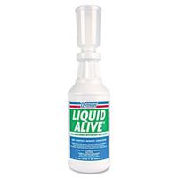 Dymon Liquid Alive 32 oz. Bacteria Producing Enzyme, Mint Scent, 12/Case