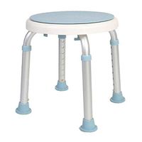 Firsthgus Shower Chair Shower Stool Round Rotating Seat - Shower Seat for Seniors, Shower Bath Chair for Elderly, Handicap Tub Shower Seats for Adults