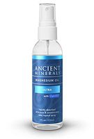 Ancient Minerals Magnesium Oil Spray Ultra with MSM - a Pure Zechstein Topical Magnesium Chloride Supplement with The Added Benefits of OptiMSM (4oz)