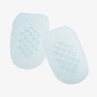 Pair of Heel Pads with Grid Pattern (Medium)