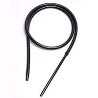 Douup 67 Inch Hookah Hose, Aluminum Stem Shisha Hookah Silicone Hose, Hookah Accessories, Washable Hookah Hose