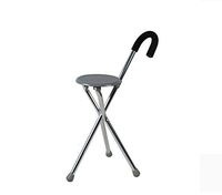 RES&DZ Walking Cane Chair -Hand Stool Multi - Foot Aluminum Folding Folding Old Man Crutches Walking Stick Stool