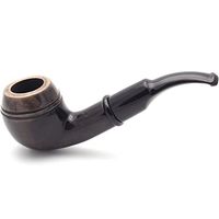 Mr. Brog Handmade Smoking Tobacco Pipe - Model No. 152 Navigator - Pear Wood Roots