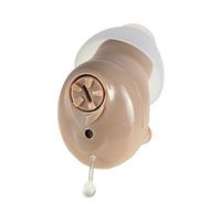 Compact Small Size,Beige Color, in-The-Canal (ITC),2-Pack New Digital Hearing Amplifier, Clearly Technology, Interchangeable, Suitable for Men and Women, Trademark: Easyuslife