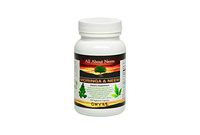 Moringa Neem Leaf Capsules All Natural Organic 120 Count Vegatarian Capsules Made in USA Moringa Oleifera 400 mg Azadirachta Indica 500mg - Natural Body Cleanse, Energy Booster