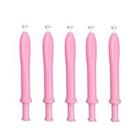 HEALLILY 10pcs Disposable Anal Vaginal Applicator Personal Lubricant Applicator Syringe Health Aid Tools for Women Female 5ML (Pink)