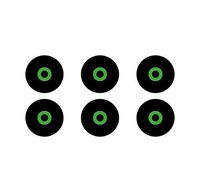 EARFOAMS - Original replacement memory foam tips for ISOLATE MiNi Ear Protectors (3x Pairs) (SMALL)