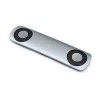 SK Telecom UO Healthfit Bluetooth Body Fat Analyzer Smartphone Daily Inbody Diet BMI Checker Smart Diet Device Fitness Helper (Silver)