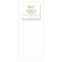 Caspari Solid Tissue Paper in White, 24 Sheets Included