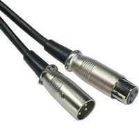 InstallerParts XLR Male to XLR Female Microphone Cable - 10 Feet