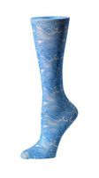 Cutieful Therapeutic Graduated 10-18 mmHg Compression Socks (Ocean Waves)