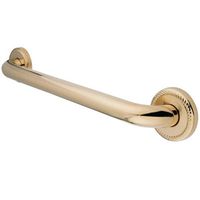 Kingston Brass DR814322 Designer Trimscape Laurel Decor 32-Inch Grab Bar with 1.25-Inch Outer Diameter, Polished Brass