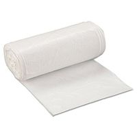 Low-Density Can Liner, 24 x 32, 16gal, .5mil, White, 50/Roll, 10 Rolls/Carton