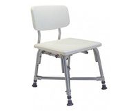 Lumex 7939A Bariatric Bath Seat with Backrest (Pack of 2)