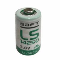 Tenergy Saft LS-14250 1/2 AA 3.6V Lithium Primary Battery for Mac Computers (Non Rechargeable)