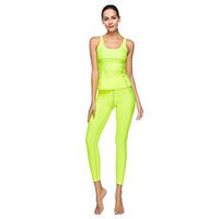 Jiayit Yoga Tops Pants Set for Women Women's 2pcs Yoga Sets Female Sports Athletic Apparel Outfits Running Workout Clothing New