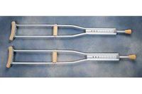 Economy Crutches. Dimensions: Adult 51''- 59'') adjusts 44''- 5