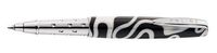 Online Retro Line Black and White Rollerball Pen - ON-37305
