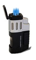 Vertigo Spectre Quad Four Flame Torch Lighter Black
