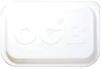 OCB Rolling Tray Lid - Multiple Sizes and Colors (Medium, White)