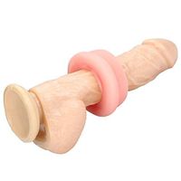 LSANNUY Relax Massage Wand Universal Male Pump Sleeve Donut Suction Seal Point Realistic