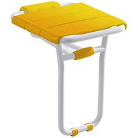 LBSX Lifeline Nylon Folding Shower Seat - Folding Legs Wall Mount Wall-Mounted Folding Bath Stool