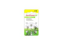 ZeniPower ZENIPOWER-A10-D6-MF 95mAh 1.45V Hearing Aid Zinc Air Batteries - Pack of 6