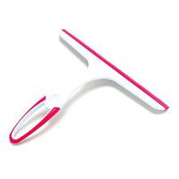 Good Grips Mini Squeegee Window Wiper Shower Squeegees Glass Wiper Blades Bathroom Squeegee, for Home Mirror Shower Door Car Glass,Pink