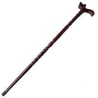 Red Walking Stick Cane, Climbing Stick Ergonomic Handle Non-Slip Base for Climbing, Old People, People with Limited Mobility