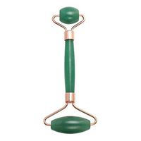 Facial Roller Double Neck Anti Aging Healing Slimming Massager Wand Gua Sha Scraping Tool