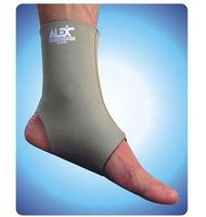 Alex Neoprene Ankle Support, Medium, Beige 9031-M