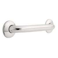 Franklin Brass 5712BS 1-1/4-Inch x 12-Inch Concealed Mount Safety Bath and Shower Grab Bar, Bright Stainless Steel