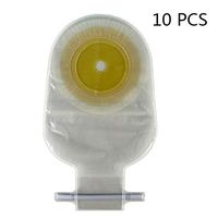 JIN Ostomy Bags with Closure for Colostomy Ileostomy Stoma Care One-Piece System Cut-to-Fit Drainable Pouch