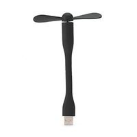 USB Fan, Portable Mini Fan, Table Fan with Flexible Neck, Silence Fan for Home/Office/Bedroom (Black)