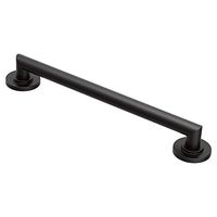 Moen YG0818BL Arris 18-Inch Modern Designer Grab Bar, Matte Black