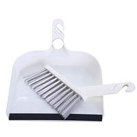 Eoeth Desktop Mini Cleaning Broom,Broom Scraper Sets Plastic Cleans Shovel Brush Dustpan,Wet Dry Dual use Soft Fur Desktop Clean Sweep for Computer Keyboard,Tabletop,Car Table,Office