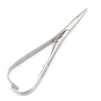 LAJA IMPORTS Dental Mathieu Needle Holder 5.5" with Locking System and Beautiful Satin Finish