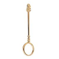 AWLY Retro Elegant Men's Women's Smoking Ring Holder Hand Shelf Cigarette Holder Ring Gold