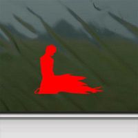 HELMET BIKE BLEACH DECAL STICKER DECOR LAPTOP CAR AUTO DIE CUT ADHESIVE VINYL VINYL DECORATION NOTEBOOK WALL RED ART BAN KAI ANIME MACBOOK