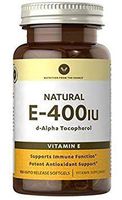 Vitamin World Natural E- 400iu d- Alpha Tocopherol Vitamin E Supports Immune Function