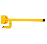 JHome-Grab Bars Single Rod Foldable Stainless Steel Non-Slip Disabled Old Man Barrier-Free Urinal Handrail/Safety Support Rail – Drops Down & Folds Up (Color : Yellow, Size : 75cm)
