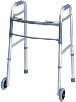 Graham Field 716370A-2 Everyday Dual Release Walkers with Wheels (Pack of 2)