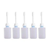 SUPVOX 10 Pcs Enema Douche Vaginal Clear 200ml Disposable Applicator Bottle for Men Women(Blue)