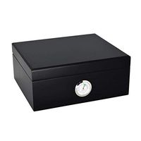 Smoking Set/Cigar Humidors Cigar Cabinet Set Cigarette Box Large Capacity Cedar Wood Production with Humidifier and Hygrometer Constant Temperature and Humidity Can Accommodate 20 Cigars Men's Gift