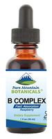 Liquid Vitamin B Complex - Raspberry Flavor Kosher B Complex Vitamin with B12, B6, Thiamin, Biotin & Folic Acid - 1oz Bottle